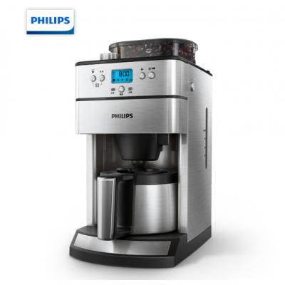  飞利浦(PHILIPS)HD7753/00 咖啡机 家用全自动滴滤式带磨豆保温预约功能 