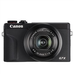  佳能（Canon） PowerShot G7 X Mark III 黑色 便携式数码相机 